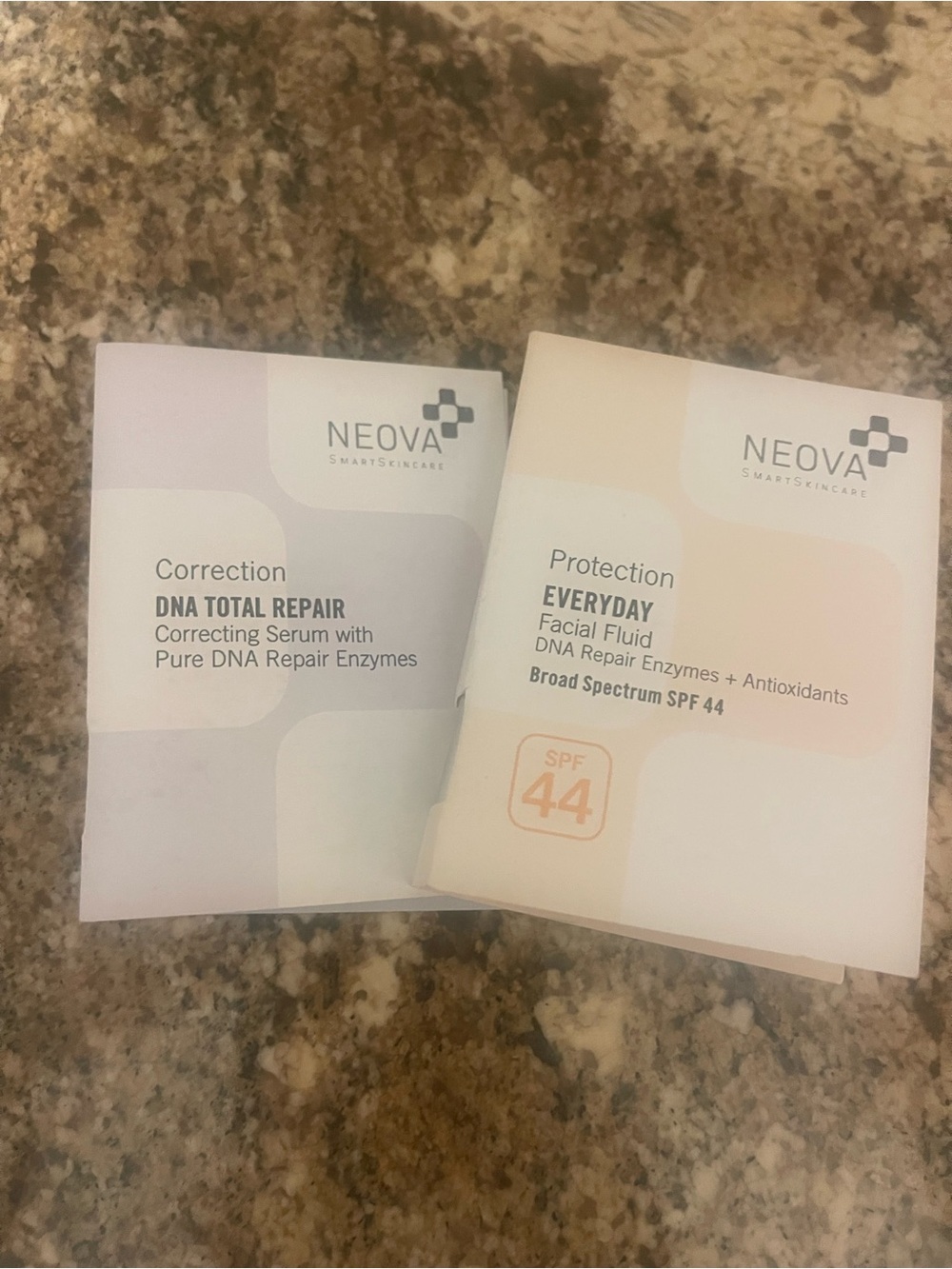 DNA Total Repair & Everyday Facial Fluid Skincare Duo - Samples